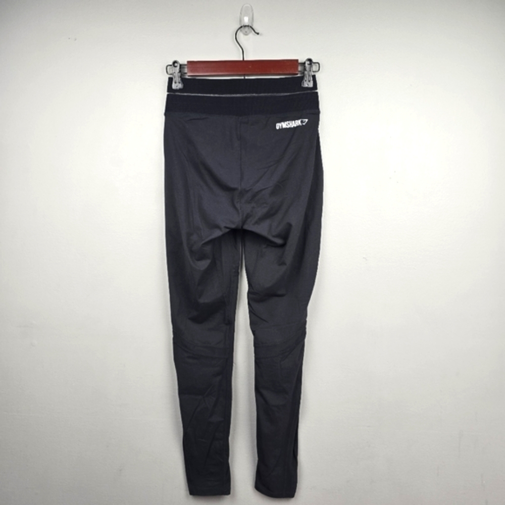 GYMSHARK Athletic Leggings Black‎ Womens Size M Workout Gym Lounge Athleisure